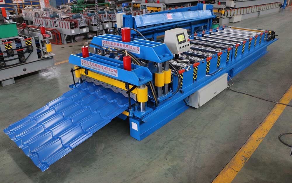 Classic Roof Tile Roll Forming Machine (YX18-200-800)