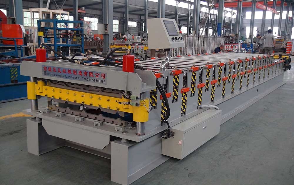 Double Layer Roof Sheet Roll Forming Machine (YX840-900)